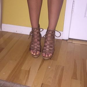 Self Esteem Gladiator Wedges